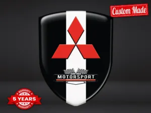 Mitsubishi Adesivi Decalcomanie Auto Robusti Sportivi Premium